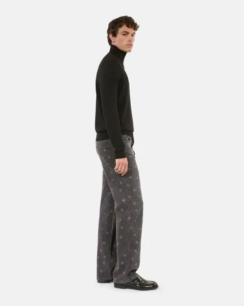 Men Jumpers and Cardigans The Kooples Black Wool Sweater Black