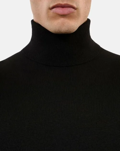 Men Jumpers and Cardigans The Kooples Black Wool Sweater Black