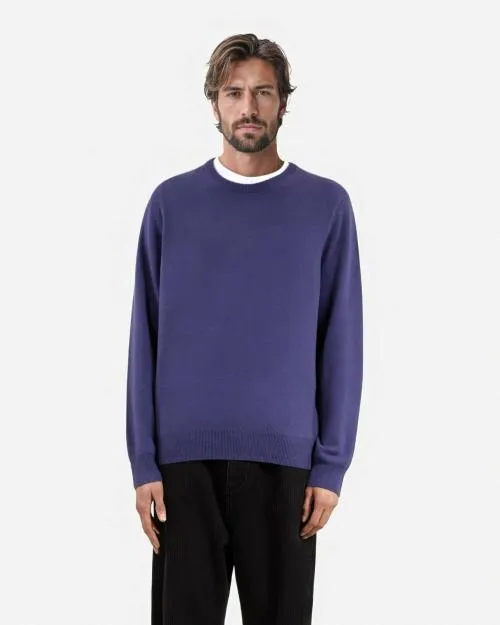 Men Jumpers and Cardigans The Kooples Blue Cashmere Sweater Blue Atlantique
