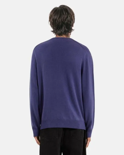 Men Jumpers and Cardigans The Kooples Blue Cashmere Sweater Blue Atlantique