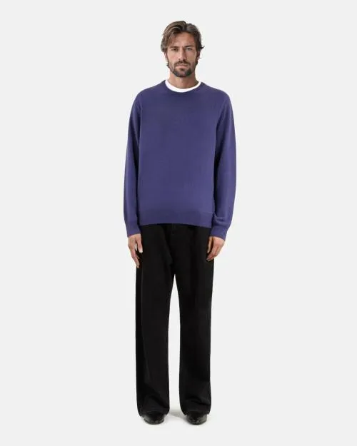 Men Jumpers and Cardigans The Kooples Blue Cashmere Sweater Blue Atlantique