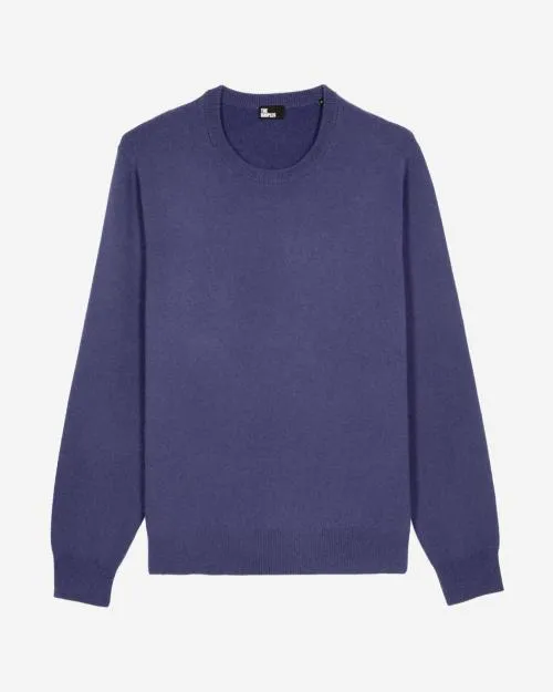 Men Jumpers and Cardigans The Kooples Blue Cashmere Sweater Blue Atlantique