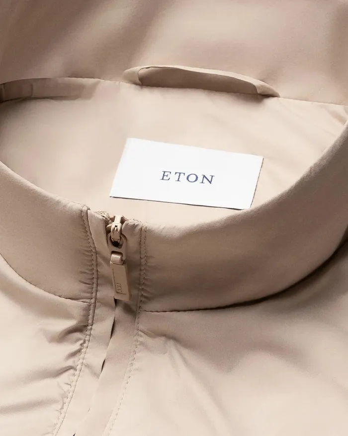 Men Lightweight Zip Vest Brown Eton Vests Men Lightweight Zip Vest Brown Eton Vests