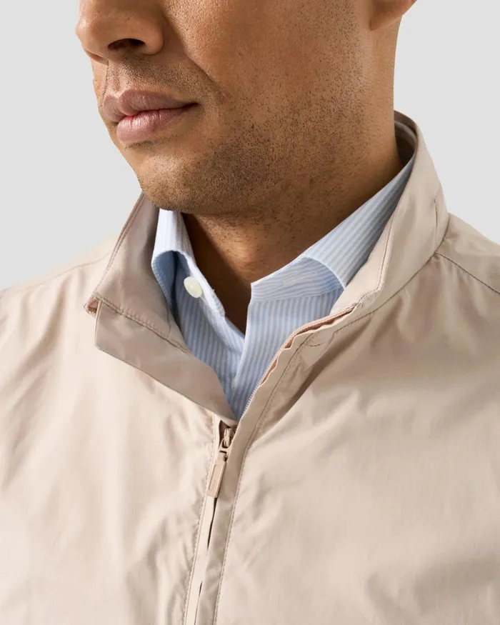 Men Lightweight Zip Vest Brown Eton Vests Men Lightweight Zip Vest Brown Eton Vests