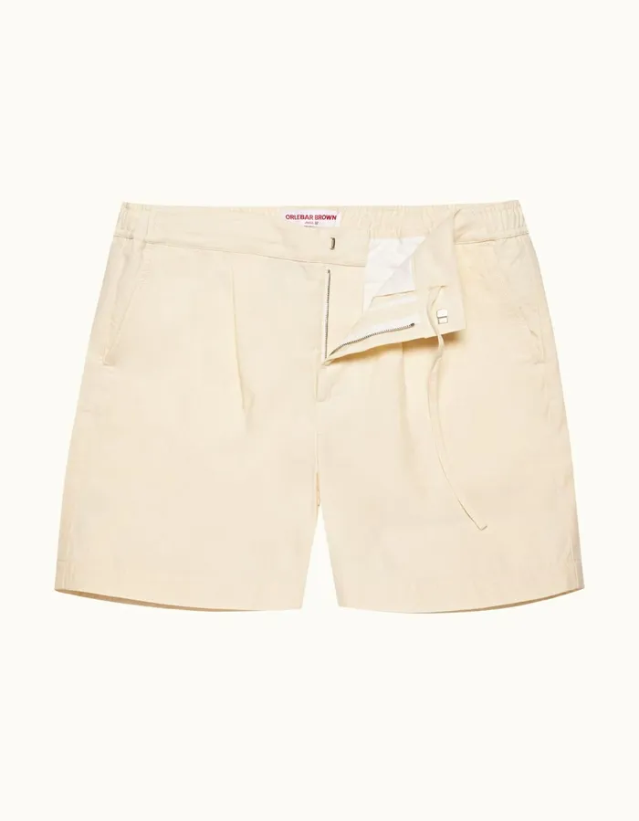 Men Orlebar Brown Day Shorts Hannes White Sand