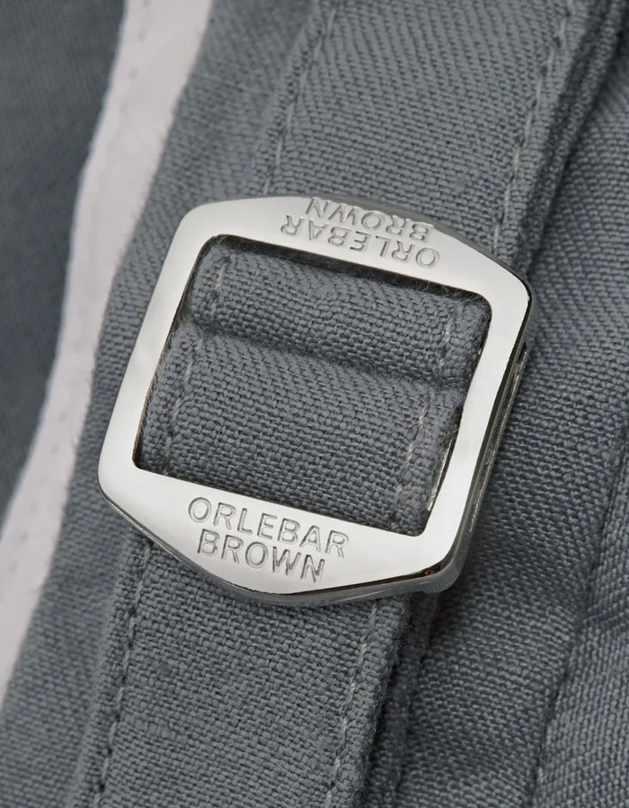 Men Orlebar Brown Day Shorts Norwich Linen Granite