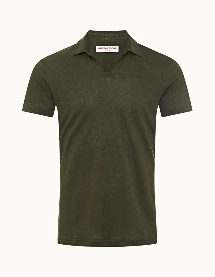 Men Orlebar Brown Polo Shirts Felix Palm