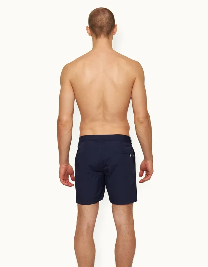 Men Orlebar Brown Swim Shorts Bulldog Midnight Navytidal