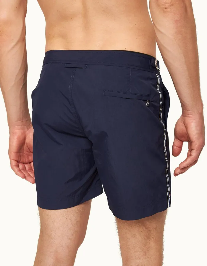 Men Orlebar Brown Swim Shorts Bulldog Midnight Navytidal