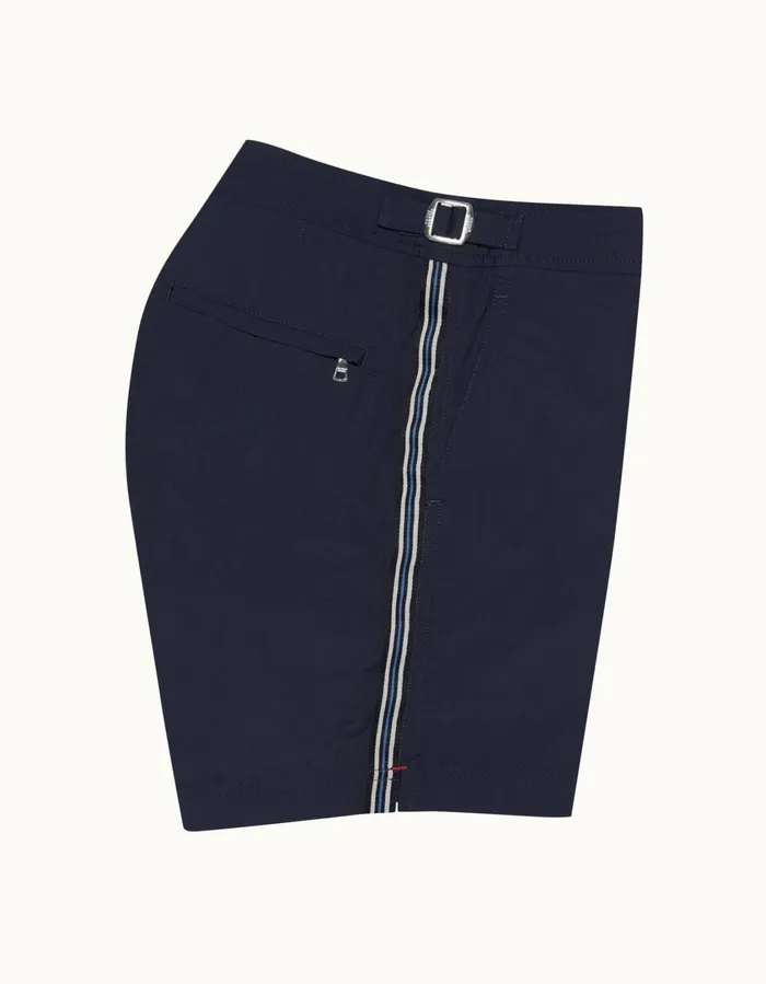 Men Orlebar Brown Swim Shorts Bulldog Midnight Navytidal