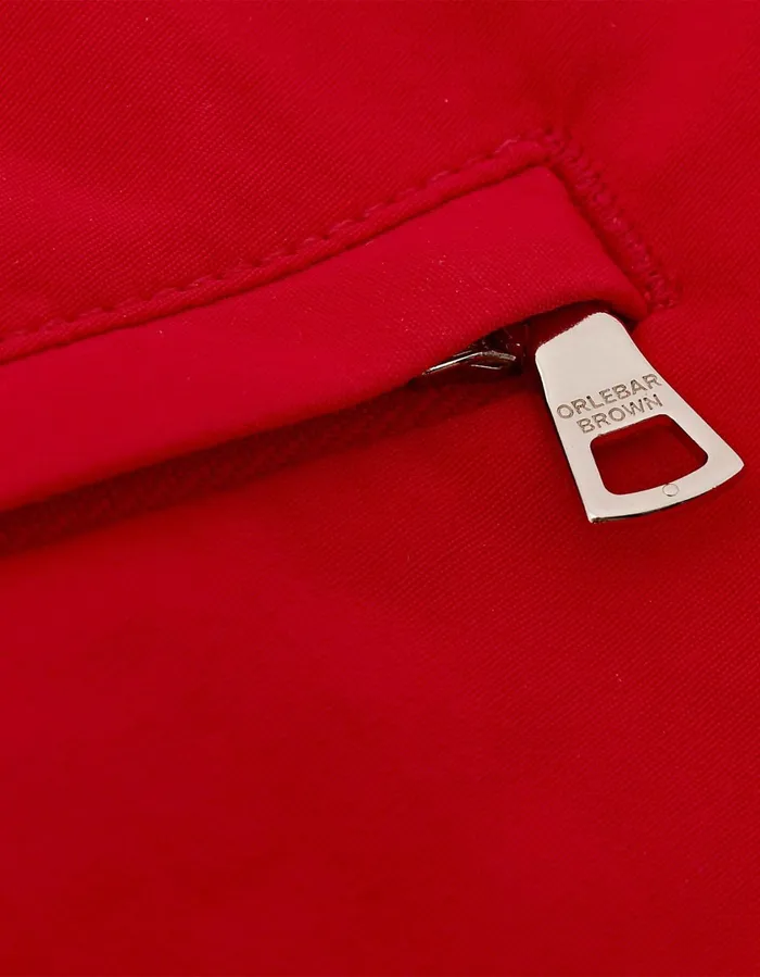 Men Orlebar Brown Swim Shorts Bulldog Rescue Red