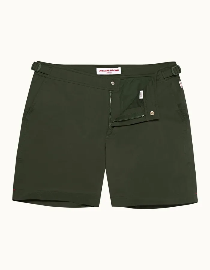 Men Orlebar Brown Swim Shorts Bulldog Sport Dark Sherwood