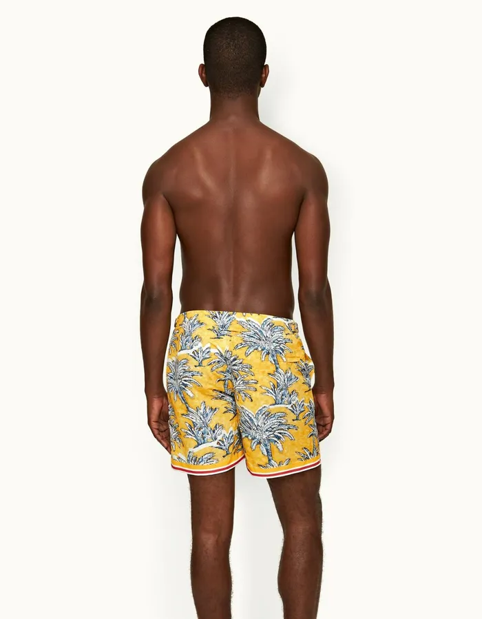 Men Orlebar Brown Swim Shorts Bulldog Toucan Palm