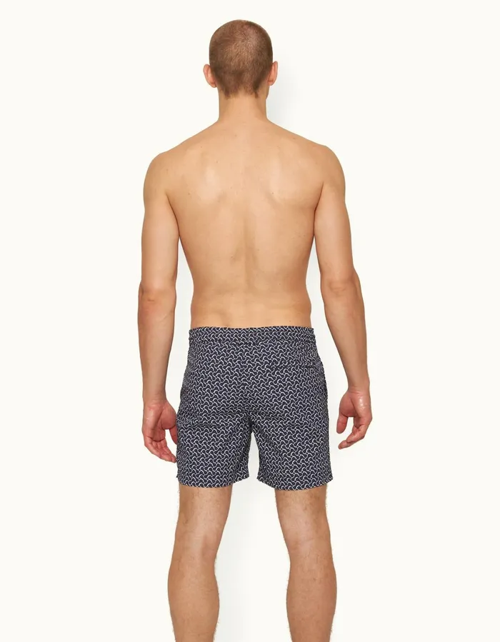 Men Orlebar Brown Swim Shorts Standard Midnight Navy