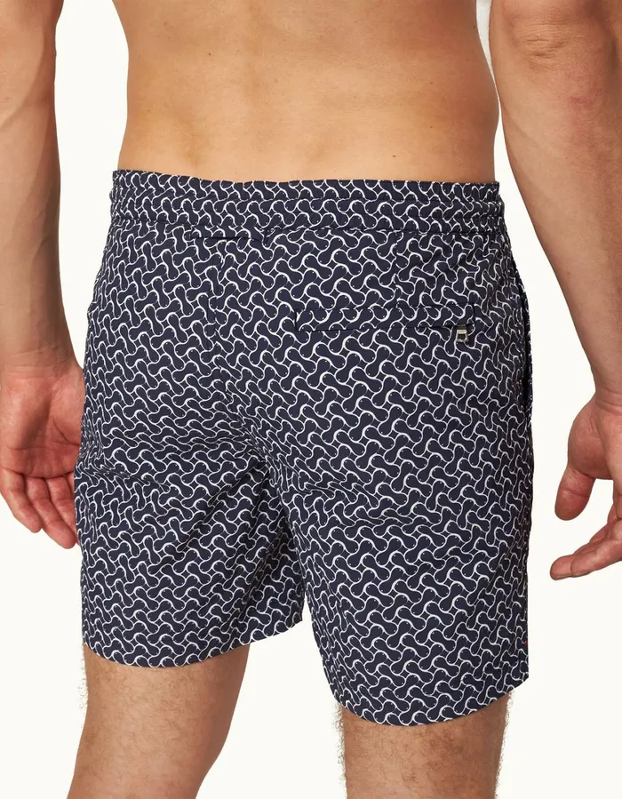 Men Orlebar Brown Swim Shorts Standard Midnight Navy