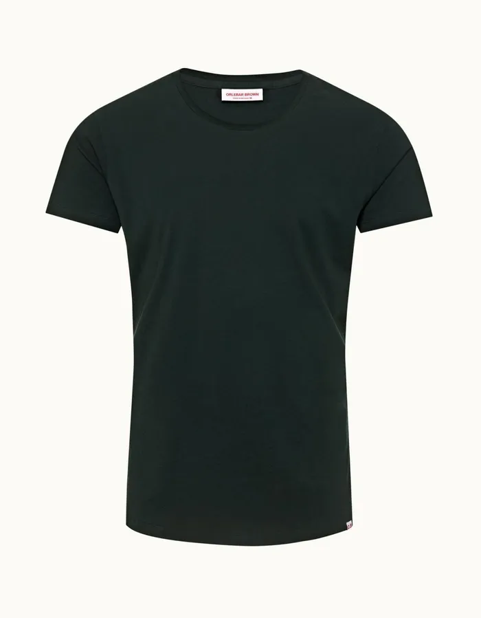 Men Orlebar Brown TShirts ObT Dark Sherwood