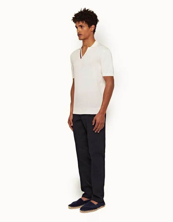 Men Orlebar Brown Trousers Cornell Night Iris