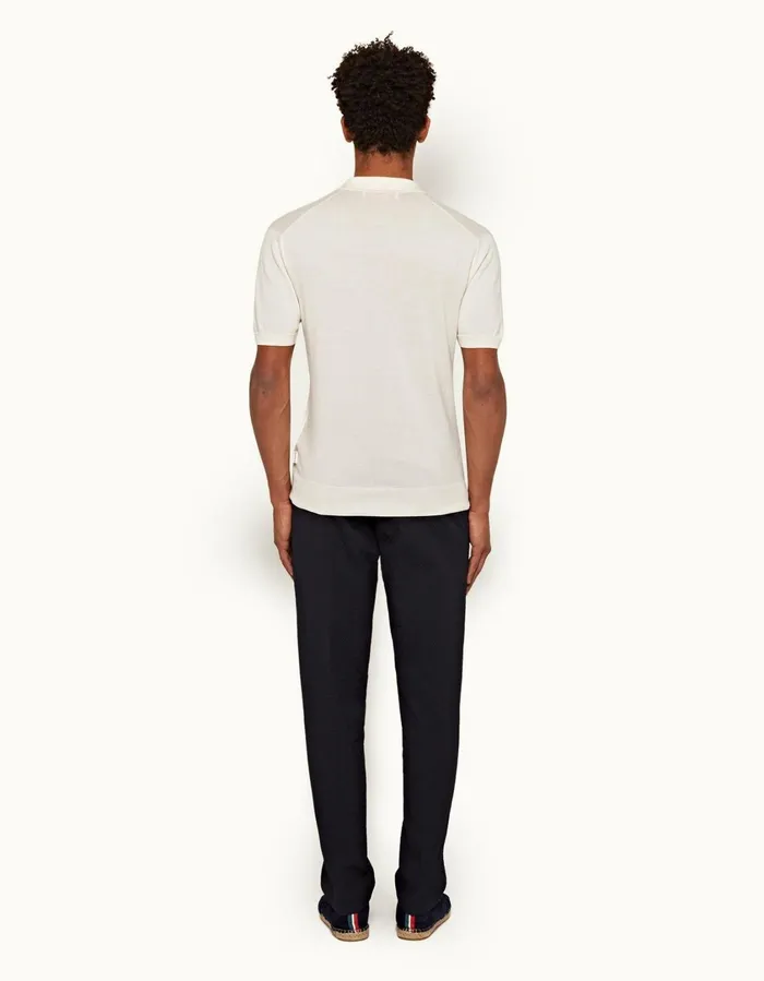 Men Orlebar Brown Trousers Cornell Night Iris