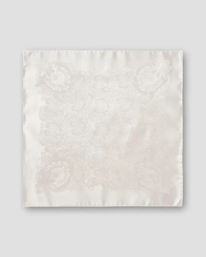 Men Paisley Pocket Square White Eton Pocket Squares Men Paisley Pocket Square White Eton Pocket Squares