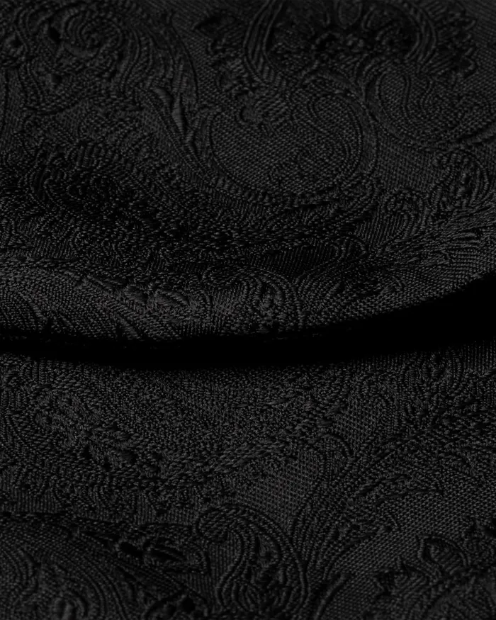 Men Paisley Woven Silk Bow Tie 8211 Self Tie Black Eton Bow Ties Men Paisley Woven Silk Bow Tie 8211 Self Tie Black Eton Bow Ties