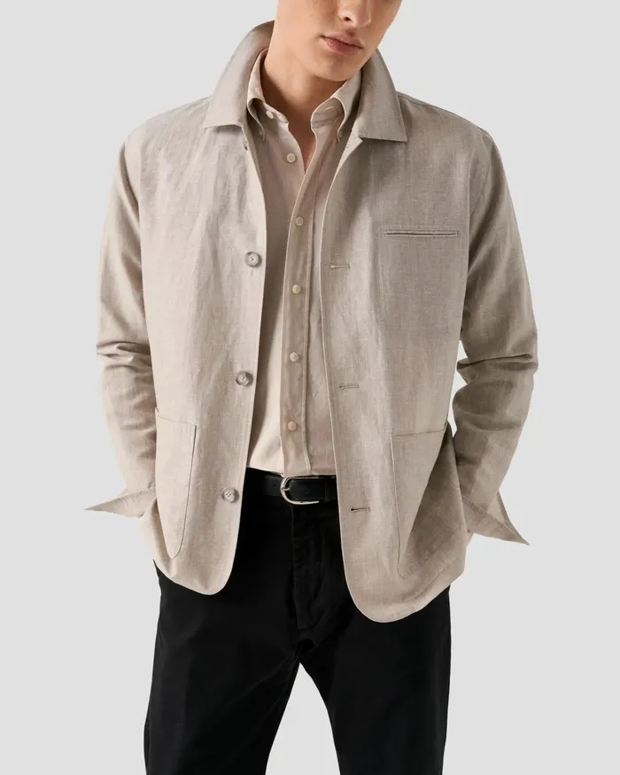 Men Royal Oxford Shirt Brown Eton Casual Shirts Men Royal Oxford Shirt Brown Eton Casual Shirts
