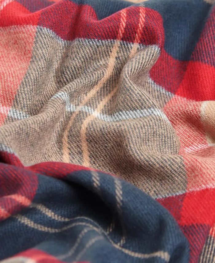 Men Scarves and Handkerchiefs Barbour Galingale Tartan Scarf Cranberry Tartan Men Scarves and Handkerchiefs Barbour Galingale Tartan Scarf Cranberry Tartan