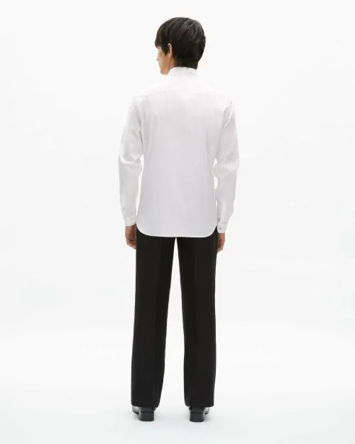 Men Shirts The Kooples White Striped Formal Shirt White