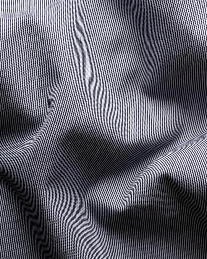 Men Striped Cotton Silk Shirt Blue Eton Casual Shirts Men Striped Cotton Silk Shirt Blue Eton Casual Shirts