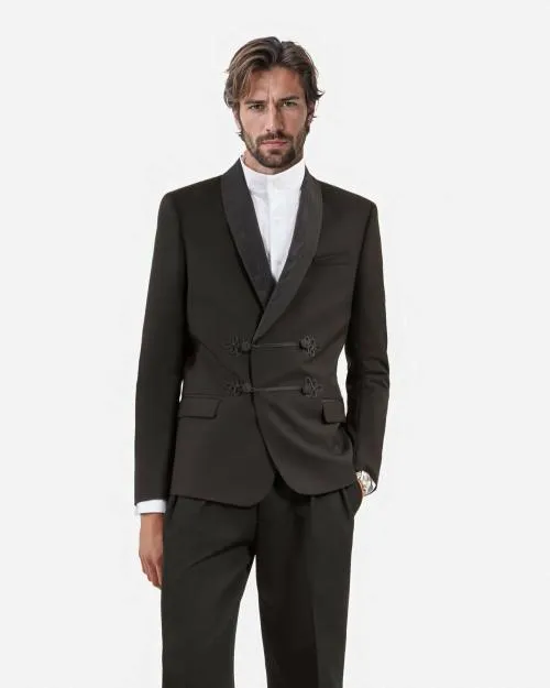 Men Suits The Kooples Black Tuxedo Jacket Black