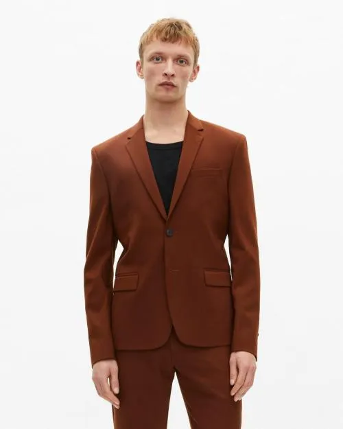Men Suits The Kooples Brown Suit Jacket Rouille