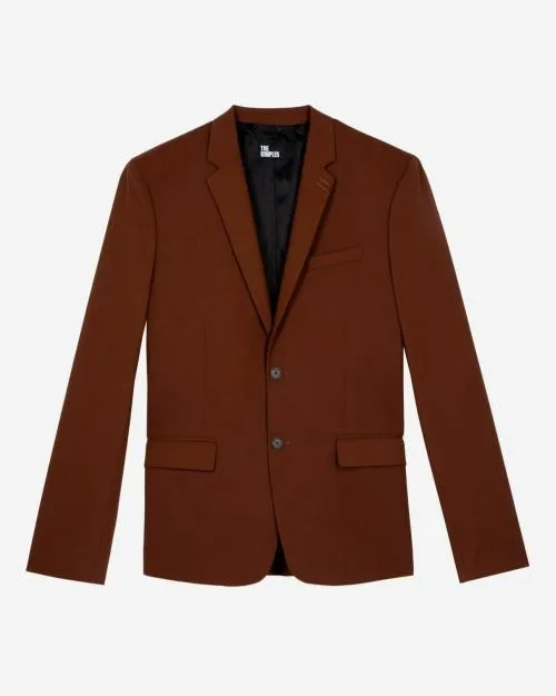 Men Suits The Kooples Brown Suit Jacket Rouille