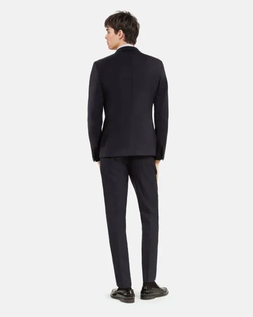 Men Suits The Kooples Navy Blue Wool Fitted Suit Jacket Dark Navy