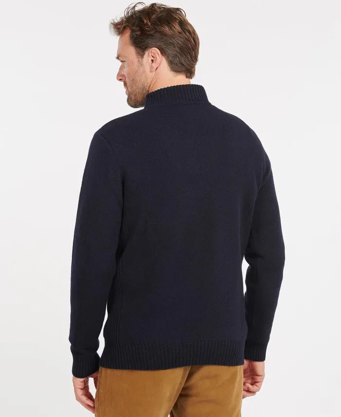 Men Sweaters Barbour Nelson Essential Half Zip Jumper Dark Sand Men Sweaters Barbour Nelson Essential Half Zip Jumper Dark Sand