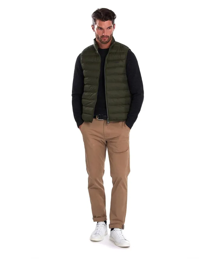 Men Sweaters Barbour Patch Crew Neck Sweater Willow Green Men Sweaters Barbour Patch Crew Neck Sweater Willow Green