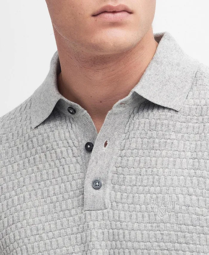 Men Sweaters Barbour Thornbury Knitted Polo Shirt Classic Navy Men Sweaters Barbour Thornbury Knitted Polo Shirt Classic Navy