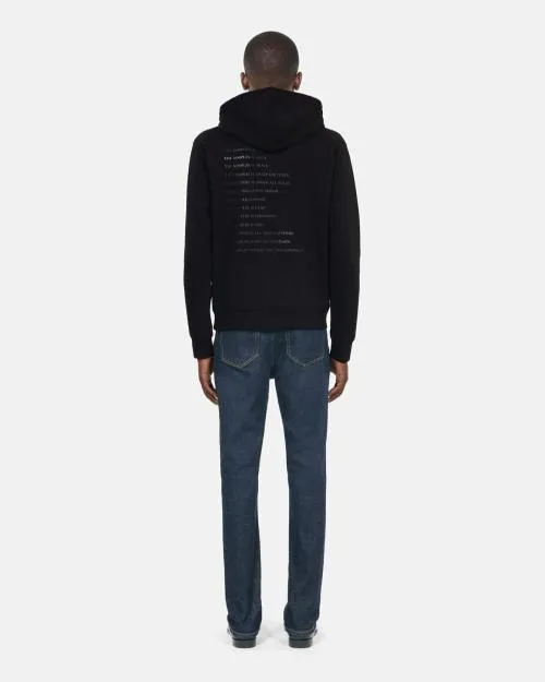 Men Sweatshirts The Kooples Black What Is Hoodie Black