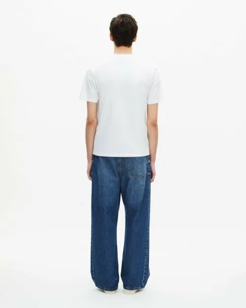 Men Tshirts The Kooples White Logo Screen Printed TShirt White