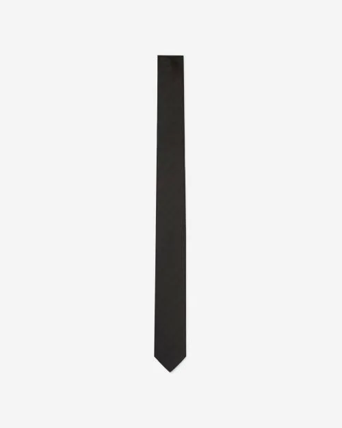 Men Ties and Bow Ties The Kooples Black Silk Tie Black