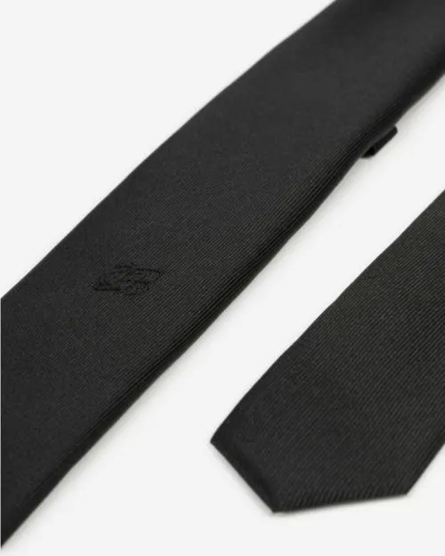 Men Ties and Bow Ties The Kooples Black Silk Tie Black