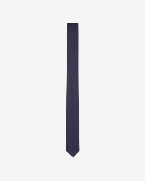 Men Ties and Bow Ties The Kooples Navy Blue Silk Tie Navy