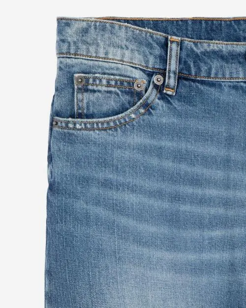 Men Trousers and Jeans The Kooples Blue Denim Bermuda Shorts Baby Blue
