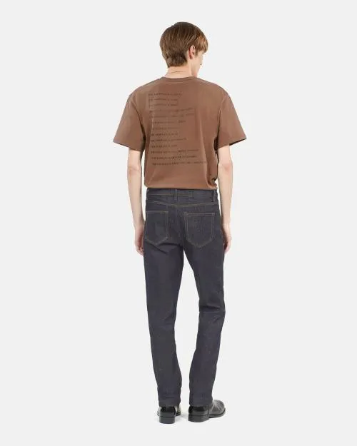 Men Trousers and Jeans The Kooples Denim Blue Slim Jeans Blue Rinse