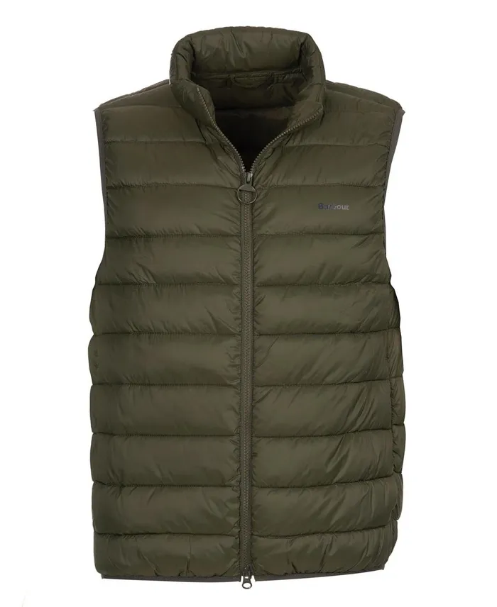 Men Vests Barbour Bretby Gilet Olive