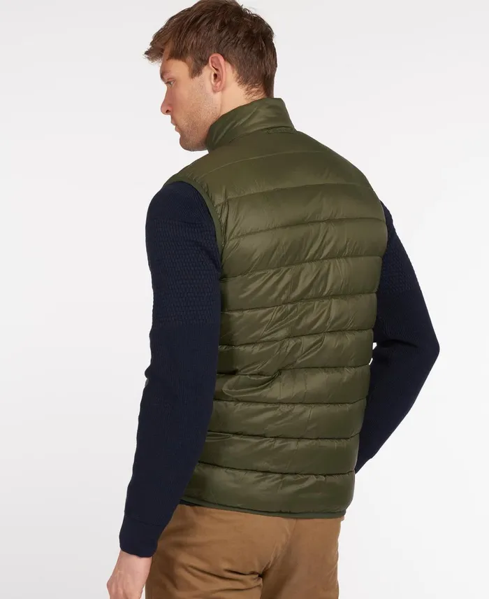 Men Vests Barbour Bretby Gilet Olive