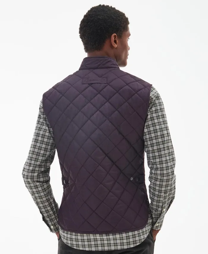 Men Vests Barbour Lowerdale Gilet Charcoal Men Vests Barbour Lowerdale Gilet Charcoal
