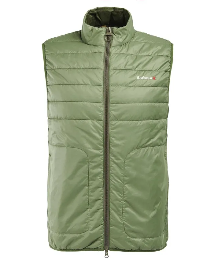 Men Vests Barbour Shoreline Gilet Olivine Men Vests Barbour Shoreline Gilet Olivine