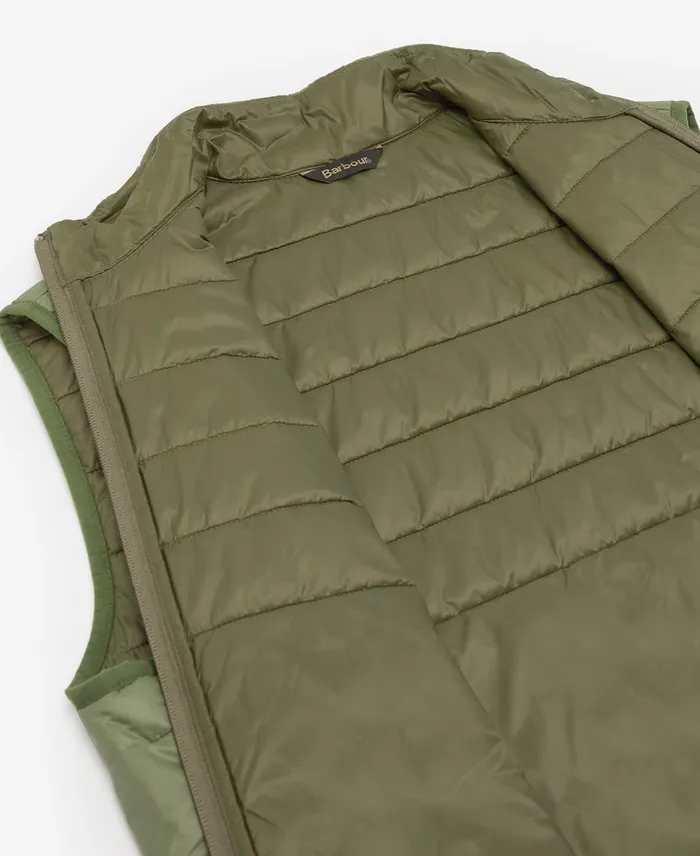 Men Vests Barbour Shoreline Gilet Olivine Men Vests Barbour Shoreline Gilet Olivine