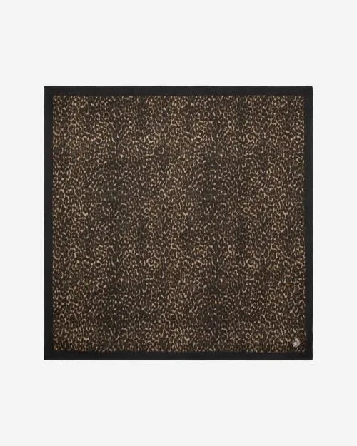 MenWomen Scarves The Kooples Leopard Print Silk Scarf Leopard