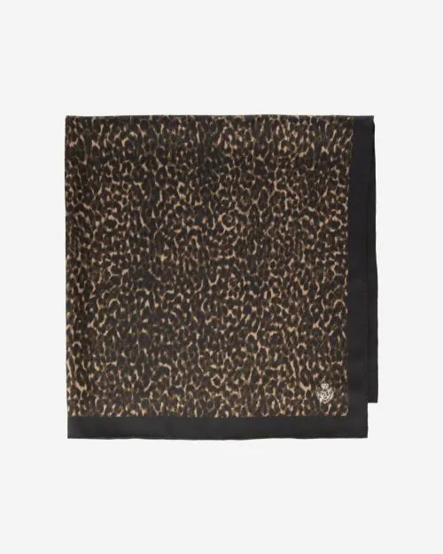 MenWomen Scarves The Kooples Leopard Print Silk Scarf Leopard