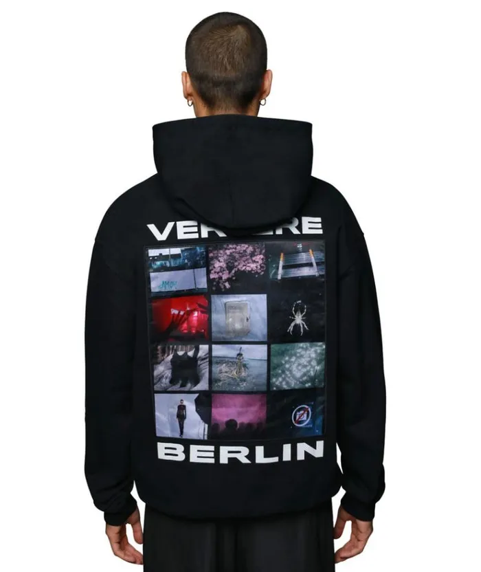 MenWomen SWEATERS and HOODIES Vertere Berlin SNAPSHOT HOODIE 8211 BLACK MenWomen SWEATERS and HOODIES Vertere Berlin SNAPSHOT HOODIE 8211 BLACK